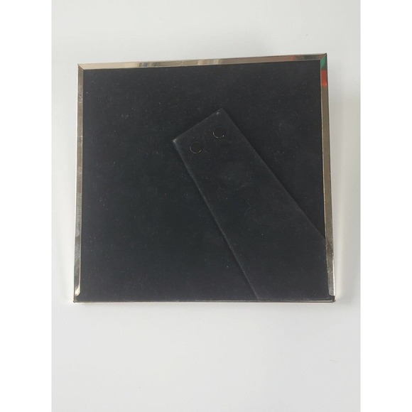 silver mirrored picture frame crystal rose fits a 4X6 Picture - Picture 7 of 8